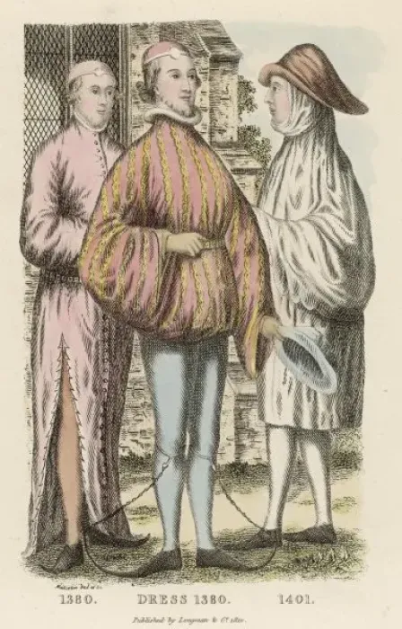 Framed Print : Costume / Men 1380 Etc Framed Print : Costume / Men 1380 Etc