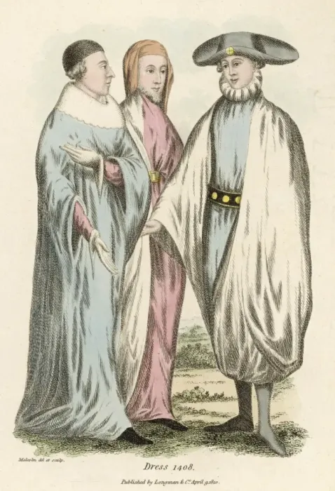 Framed Print : Costume / Men 1408 Framed Print : Costume / Men 1408