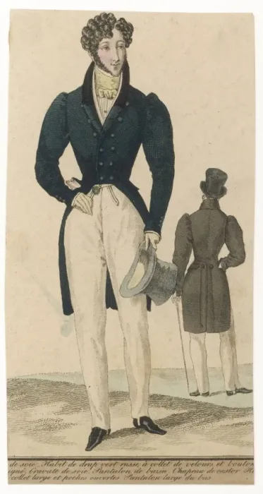 Framed Print : COSTUME / MEN / 1826 Framed Print : COSTUME / MEN / 1826