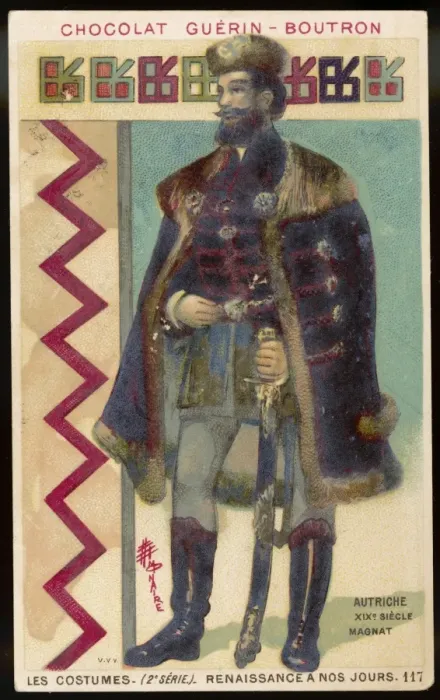 Framed Print : Costume / Men / Austr Baron Framed Print : Costume / Men / Austr Baron