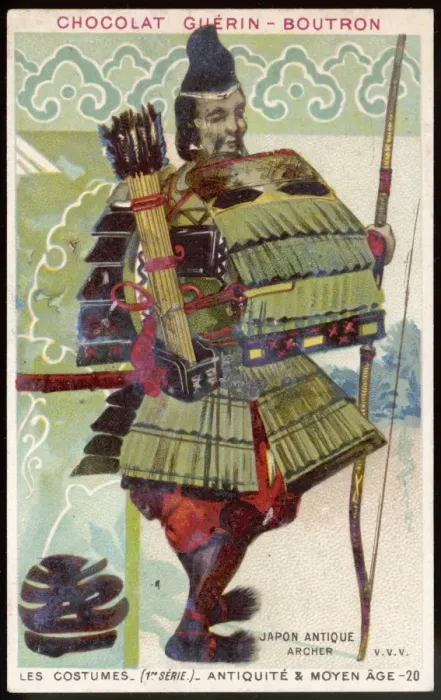 Framed Print : Costume / Men / Jap Archer Framed Print : Costume / Men / Jap Archer