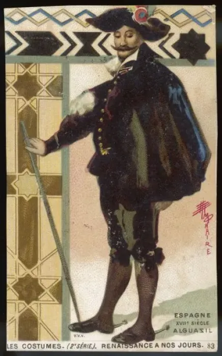 Framed Print : Costume / Men / Spanish 17C Framed Print : Costume / Men / Spanish 17C