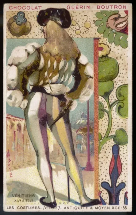 Framed Print : Costume / Men / Venetian / 14C Framed Print : Costume / Men / Venetian / 14C