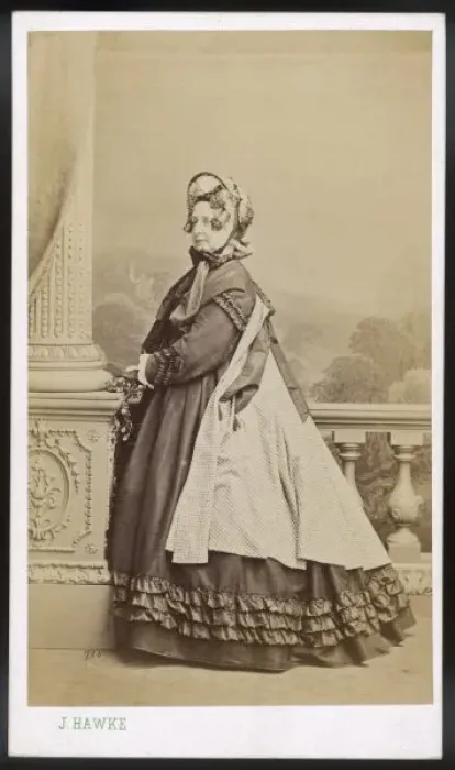Framed Print : Costume Photo 1860S Framed Print : Costume Photo 1860S