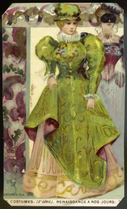 Framed Print : Costume / Women / 1570 Framed Print : Costume / Women / 1570