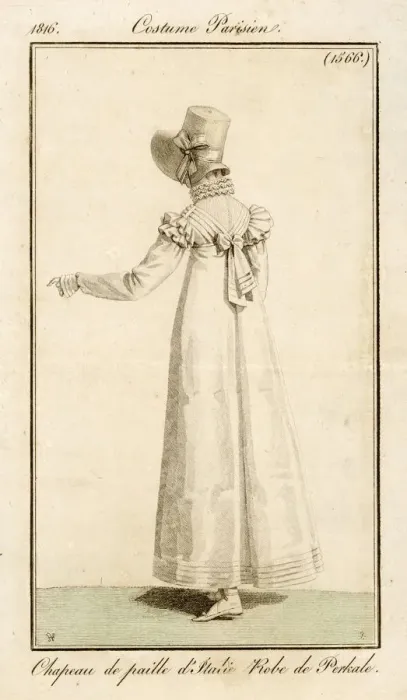 Framed Print : Costume - Women 1816 Framed Print : Costume - Women 1816