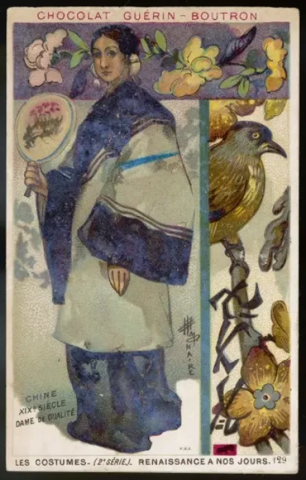 Framed Print : Costume / Women / China 19C Framed Print : Costume / Women / China 19C