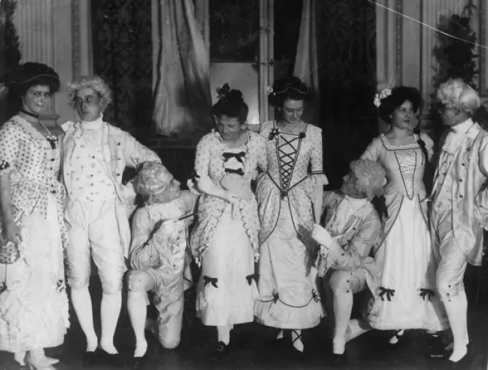 Framed Print : Costumes 18th Century Framed Print : Costumes 18th Century