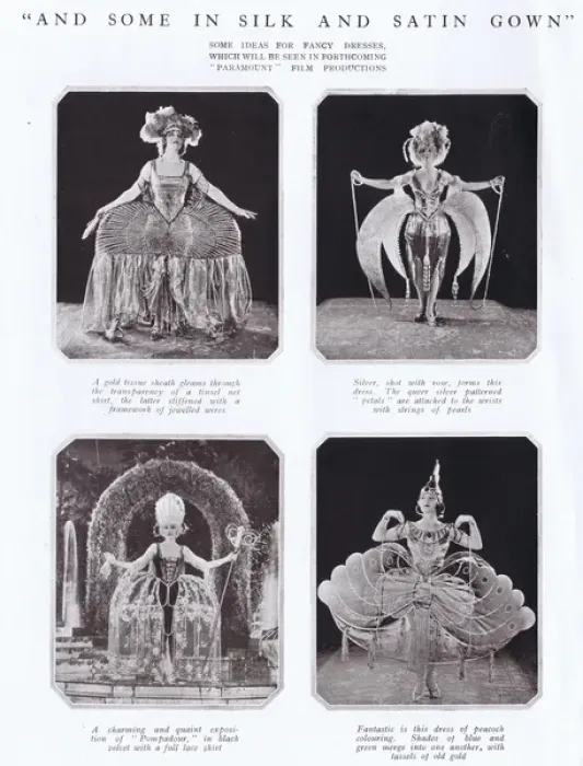 Framed Print : Four costumes designed by Natacha Rambova for Forbidden Frui Framed Print : Four costumes designed by Natacha Rambova for Forbidden Frui