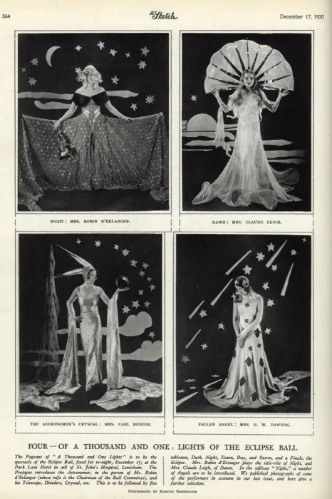 Framed Print : Four costumes for the Eclipse Ball Framed Print : Four costumes for the Eclipse Ball