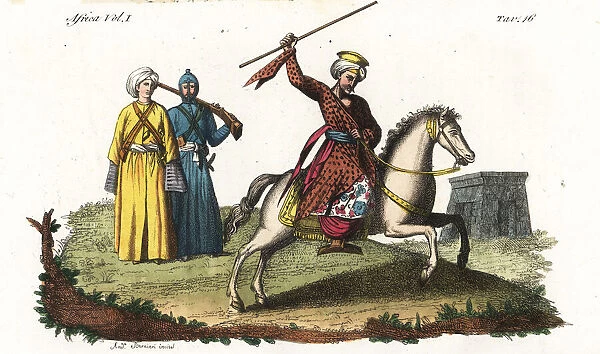 Costumes of the Mamluks of Egypt, cavalry