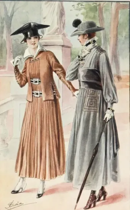 Framed Print : Costumes de Printemps Framed Print : Costumes de Printemps
