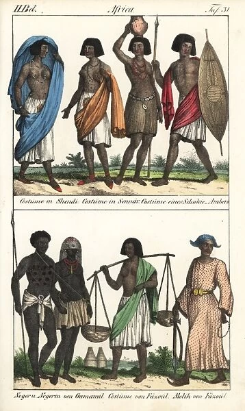 Costumes of Sudan: Shendi, Funje, Sheygya people