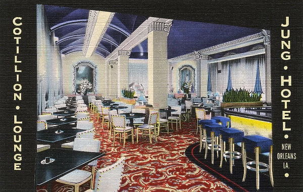 Cotillion Lounge, Jung Hotel, New Orleans, USA