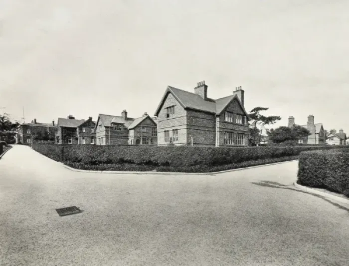 Framed Print : Cottage Homes at Wavertee, Liverpool Framed Print : Cottage Homes at Wavertee, Liverpool