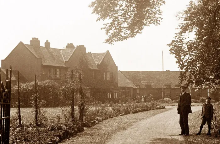 Framed Print : Cottage Hospital, South Elmsall early 1900's Framed Print : Cottage Hospital, South Elmsall early 1900's