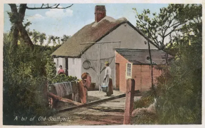 Framed Print : A cottage in Old Southport, Merseyside Framed Print : A cottage in Old Southport, Merseyside