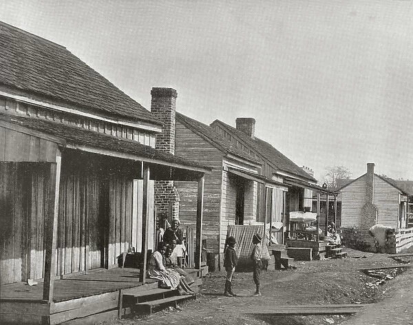 Cottages of Poor African Americans, Thomasville, Georgia, US