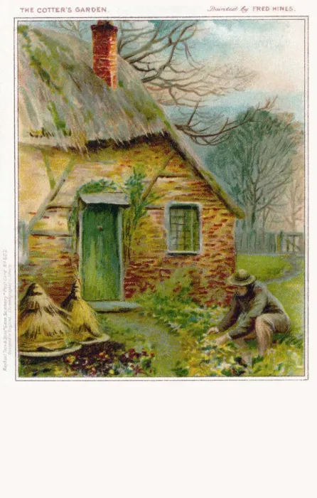 Framed Print : The Cotters Garden