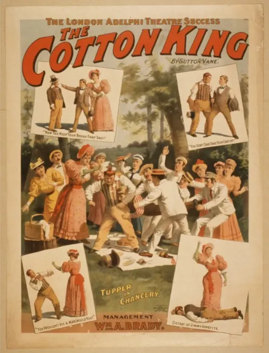 Framed Print : The cotton king the London Adelphi Theatre success : by Sutt Framed Print : The cotton king the London Adelphi Theatre success : by Sutt