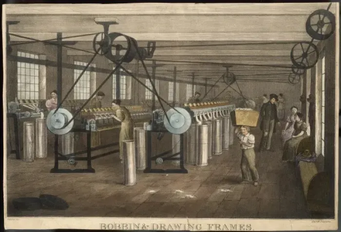 Framed Print : Cotton Processing Framed Print : Cotton Processing