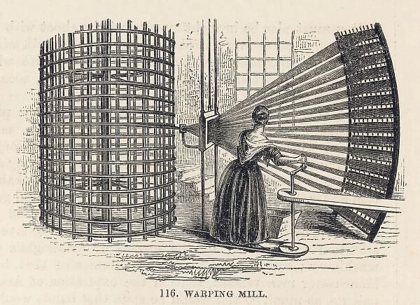 Cotton Warping Mill