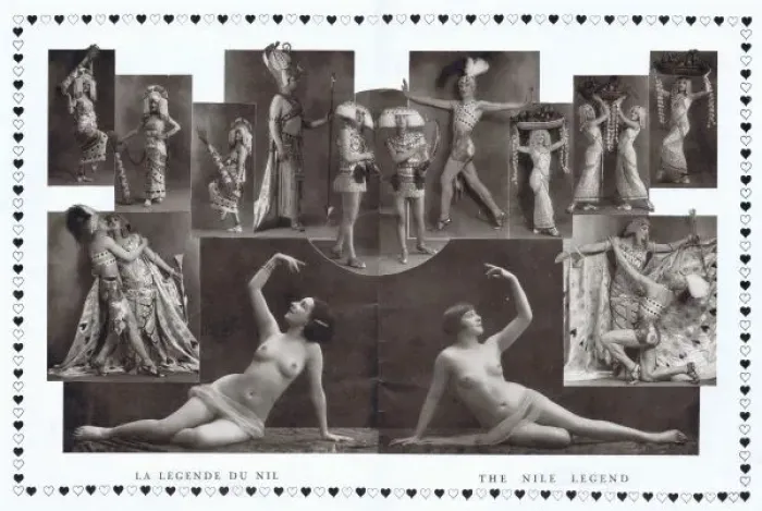 Framed Print : Couers En Folie at the Folies Bergere Framed Print : Couers En Folie at the Folies Bergere
