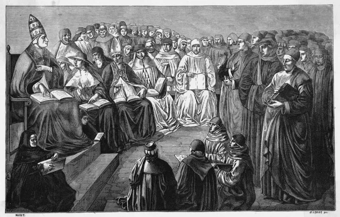 Framed Print : Council of Amagni 2 Framed Print : Council of Amagni 2