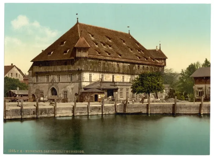 Framed Print : Council Building, Constance (i. e. Konstanz), Baden, Germany Framed Print : Council Building, Constance (i. e. Konstanz), Baden, Germany
