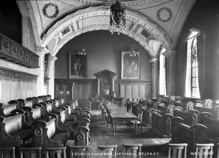 Framed Print : Council Chamber, City Hall, Belfast Framed Print : Council Chamber, City Hall, Belfast