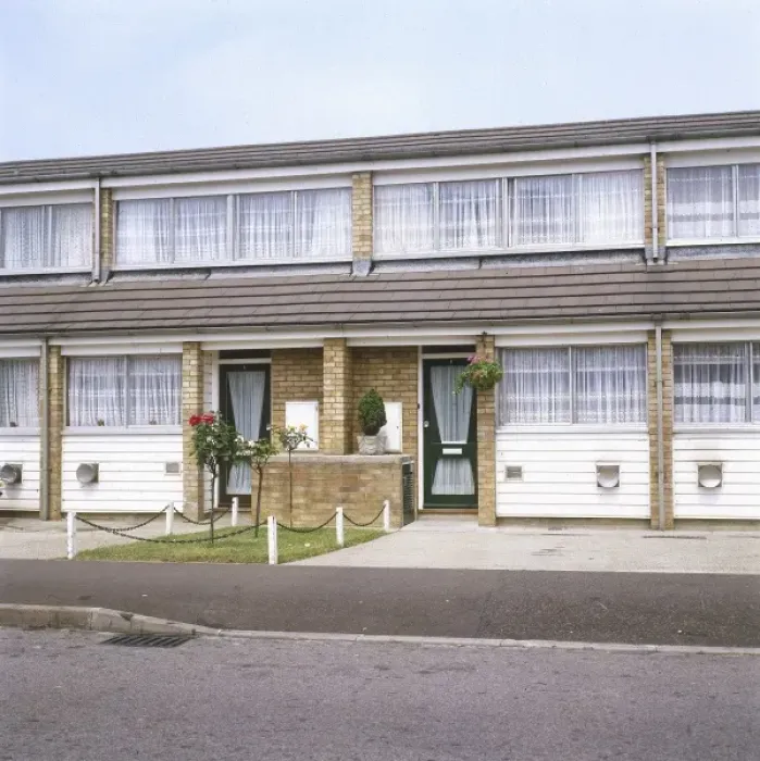 Framed Print : Council Houses Framed Print : Council Houses