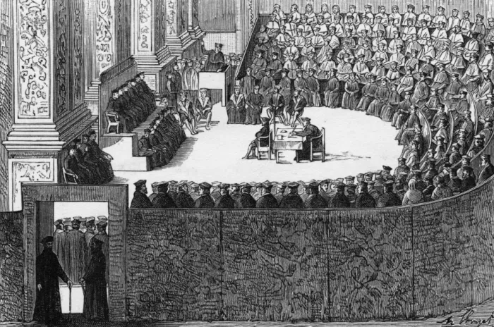 Framed Print : The Council of Trent Framed Print : The Council of Trent