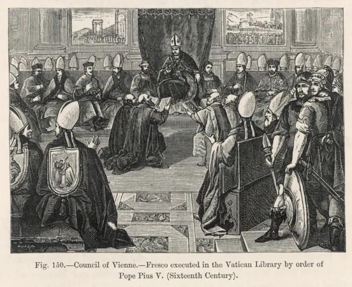 Framed Print : Council of Vienne Framed Print : Council of Vienne