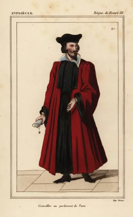 Framed Print : Councillor to the Parlement de Paris, reign Framed Print : Councillor to the Parlement de Paris, reign