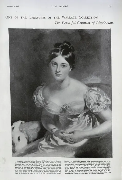Framed Print : Countess of Blessington Framed Print : Countess of Blessington