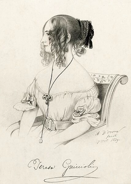 Countess Guiccioli  /  Orsay