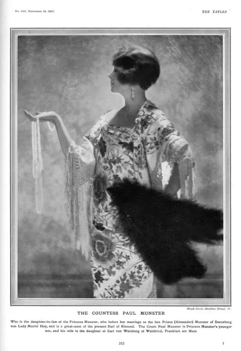 Framed Print : The Countess Paul Munster Framed Print : The Countess Paul Munster