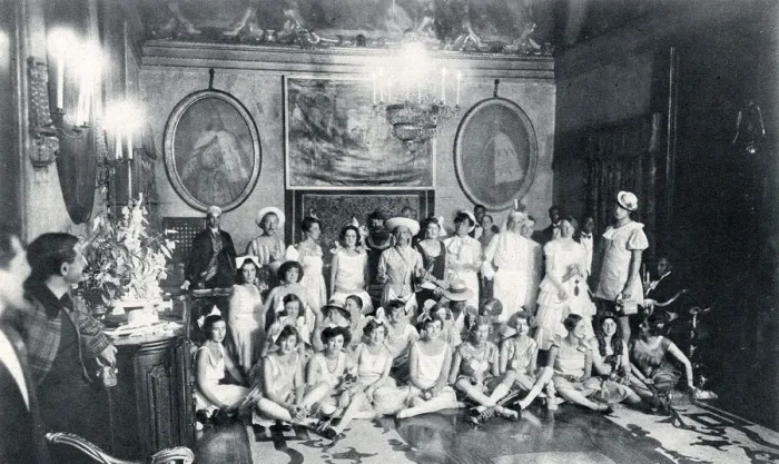 Framed Print : Countess Robilants Baby Party, Venice, 1926 Framed Print : Countess Robilants Baby Party, Venice, 1926