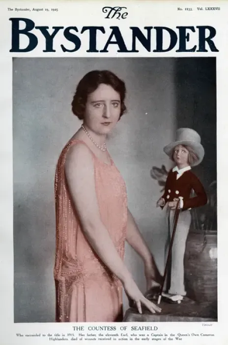 Framed Print : Countess of Seafield by Madame Yevonde Framed Print : Countess of Seafield by Madame Yevonde