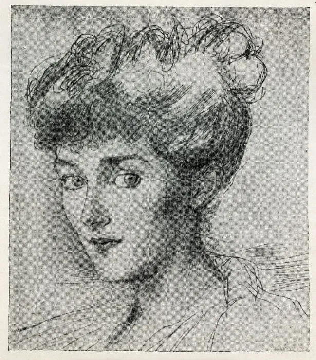 Framed Print : The Countess of Westmoreland, drawn by Lady Granby - p.245 Framed Print : The Countess of Westmoreland, drawn by Lady Granby - p.245