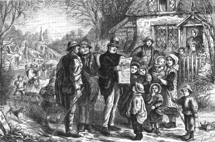 Framed Print : Country Carol-Seller