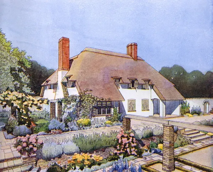 Framed Print : Country Cottage by Kay Framed Print : Country Cottage by Kay