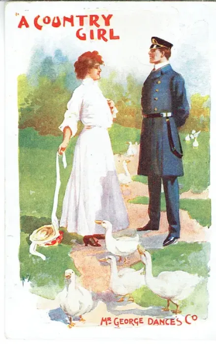 Framed Print : A Country Girl by James M. Tanner. Music by Lionel Monckton Framed Print : A Country Girl by James M. Tanner. Music by Lionel Monckton