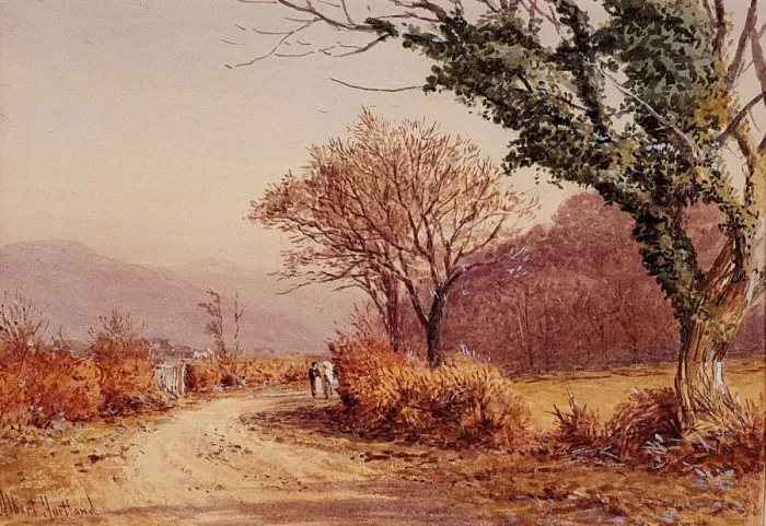 Framed Print : A Country Lane Framed Print : A Country Lane