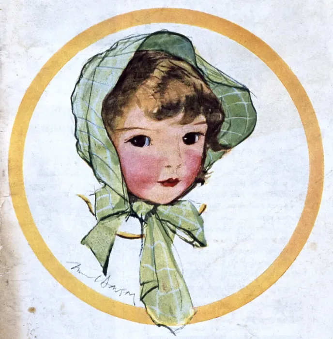 Framed Print : Country Maid by Muriel Dawson Framed Print : Country Maid by Muriel Dawson