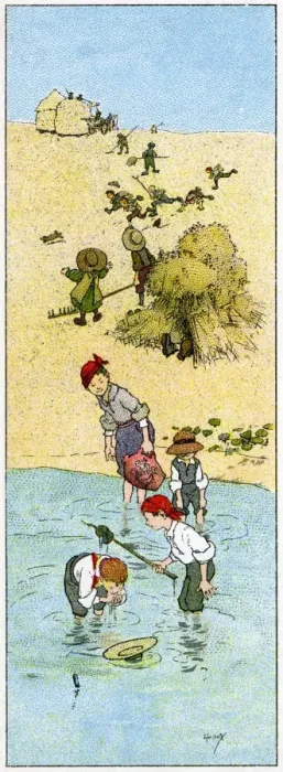 Framed Print : Country pastimes by John Hassall Framed Print : Country pastimes by John Hassall
