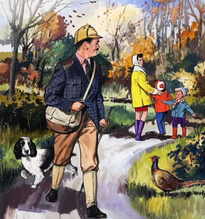 Framed Print : Countryside walk Framed Print : Countryside walk
