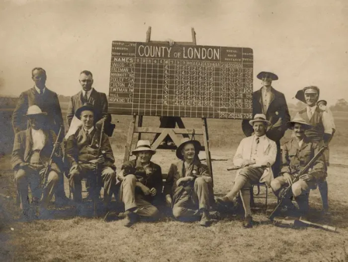 Framed Print : County of London Rifle Shooting Championship Framed Print : County of London Rifle Shooting Championship