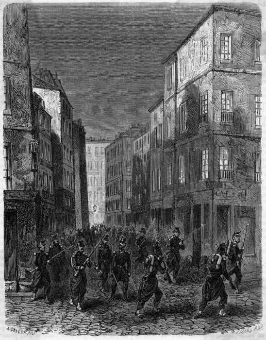 Framed Print : Coup: Clearing Streets Framed Print : Coup: Clearing Streets
