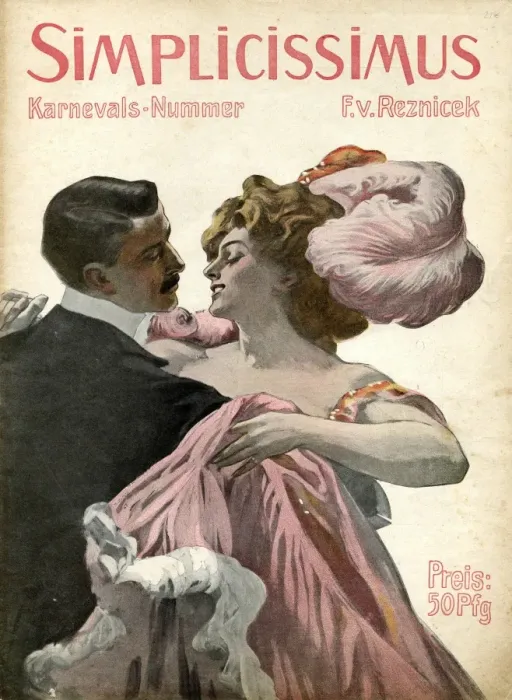 Framed Print : Couple dancing 1908 Framed Print : Couple dancing 1908